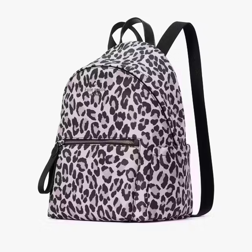 Kate Spade Chelsea Spotted Leopard Medium Backpack
Violet Mist
NWT - Picture 6 of 16